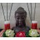 Buda Thai Busto efecto Madera